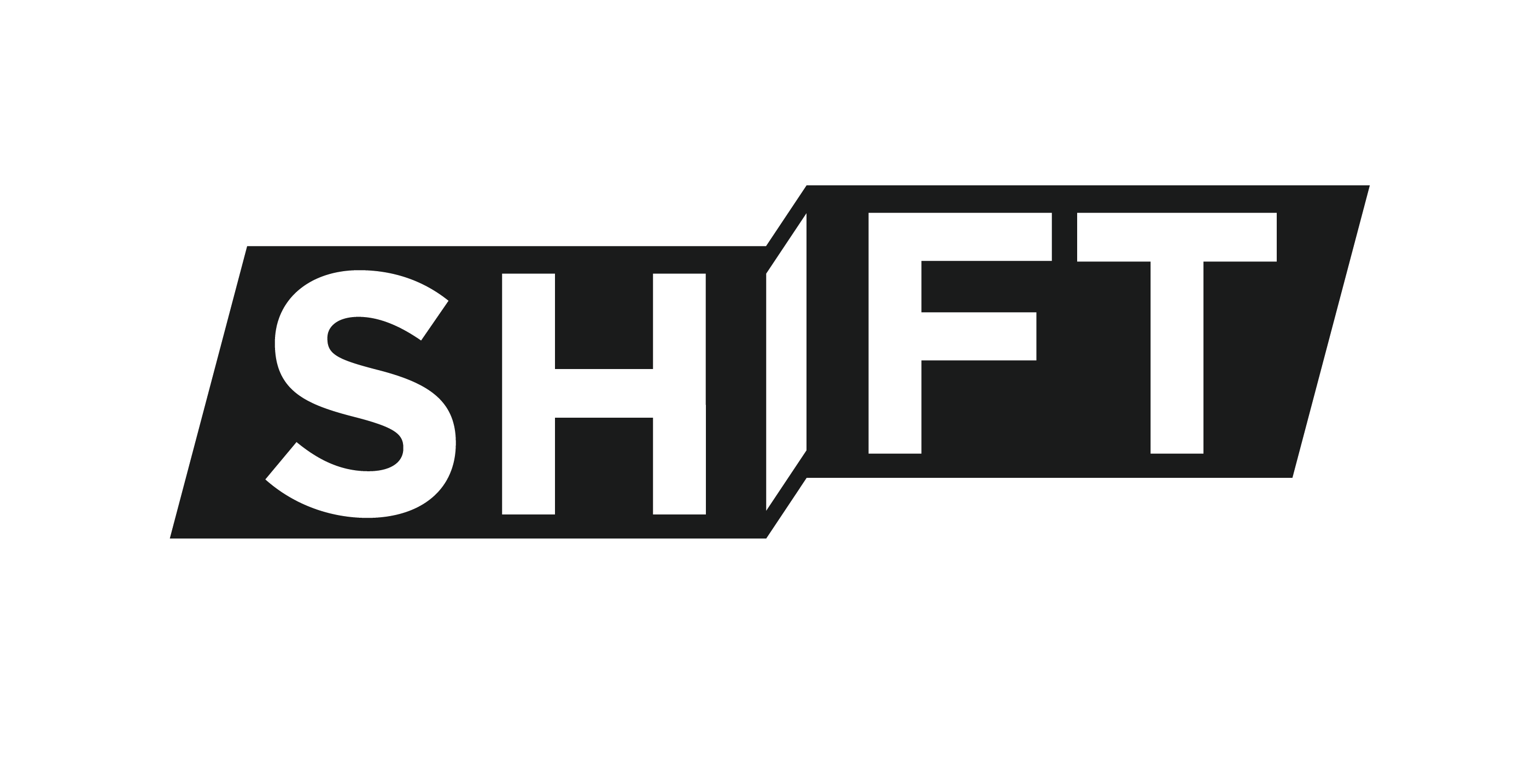 Shifts logotyp i röd färg